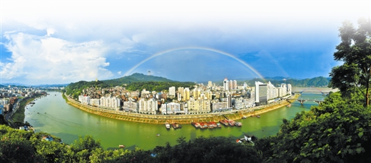 梧州守护青山绿水凸显乡土韵味